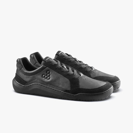 Vivobarefoot Gobi III Sneaker Leather Triple Obsidian Mannen