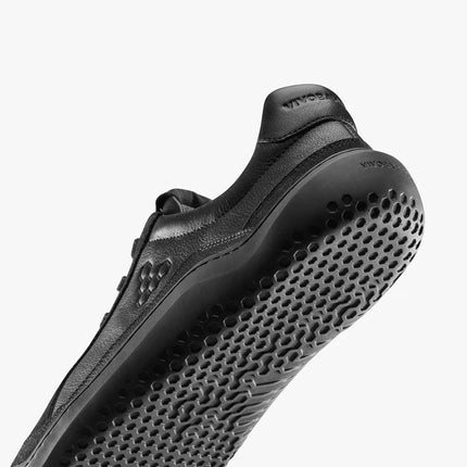 Vivobarefoot Gobi III Sneaker Leather Triple Obsidian Mannen