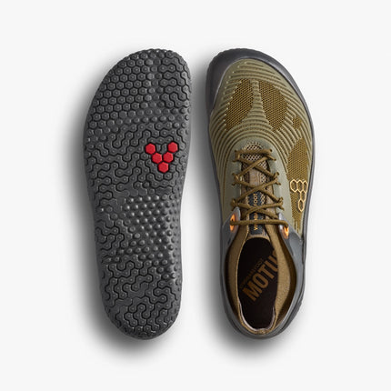 Vivobarefoot Motus Strength II Dark Olive Mannen