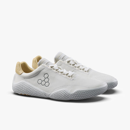 Vivobarefoot Motus Studio Sneaker Leather Bright White Vrouwen