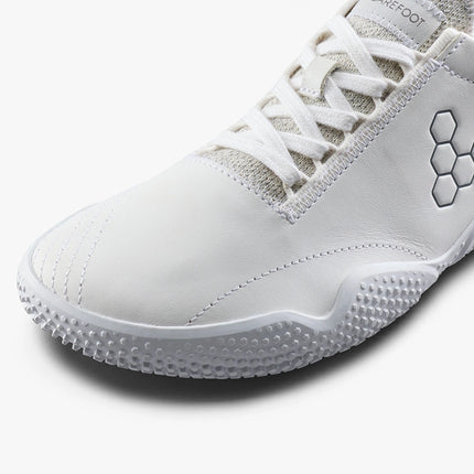 Vivobarefoot Motus Studio Sneaker Leather Bright White Vrouwen
