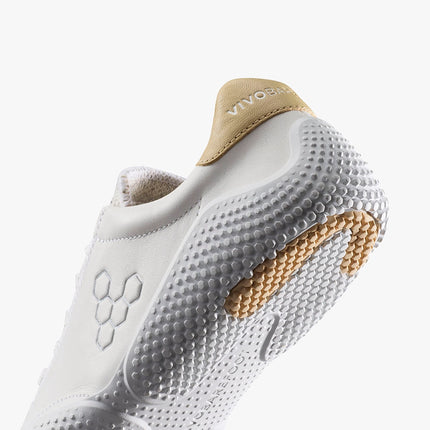 Vivobarefoot Motus Studio Sneaker Leather Bright White Vrouwen