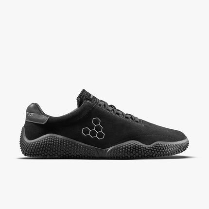 Vivobarefoot Motus Studio Sneaker Leather Obsidian Mannen