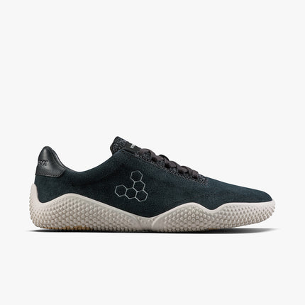 Vivobarefoot Motus Studio Sneaker Leather Obsidian White Vrouwen