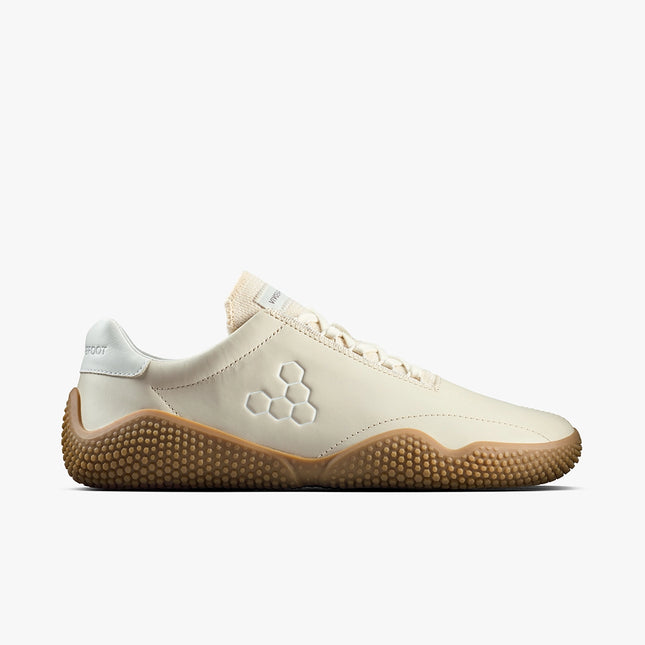 Vivobarefoot Motus Studio Sneaker Leather Sand Vrouwen