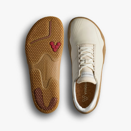 Vivobarefoot Motus Studio Sneaker Leather Sand Vrouwen