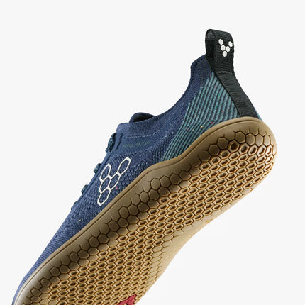 Vivobarefoot Primus Lite Knit Natural Deep Ocean Mannen
