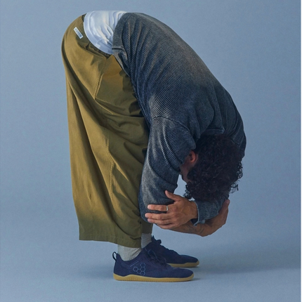 Vivobarefoot Primus Lite Knit Natural Deep Ocean Mannen