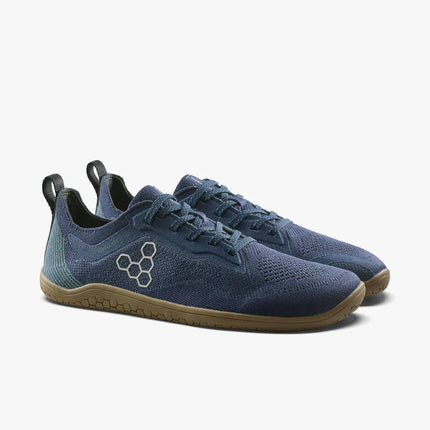 Vivobarefoot Primus Lite Knit Natural Deep Ocean Vrouwen