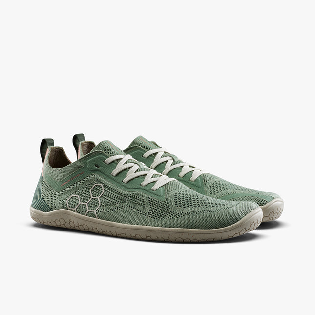 Vivobarefoot Primus Lite Knit Natural Dusty Green Vrouwen