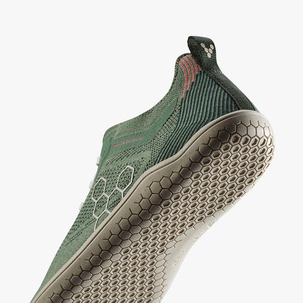 Vivobarefoot Primus Lite Knit Natural Dusty Green Vrouwen