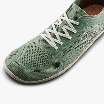 Vivobarefoot Primus Lite Knit Natural Dusty Green Vrouwen