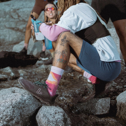 Vivobarefoot Primus Trail Flow Chocolate Torte Vrouwen