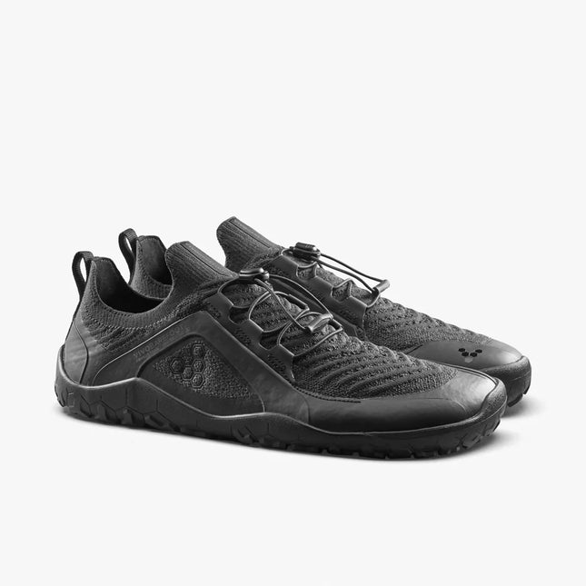 Vivobarefoot Primus Trail Knit Grounding Obsidian Mannen