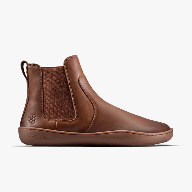 Vivobarefoot Sensus Chelsea Dark Tan Vrouwen