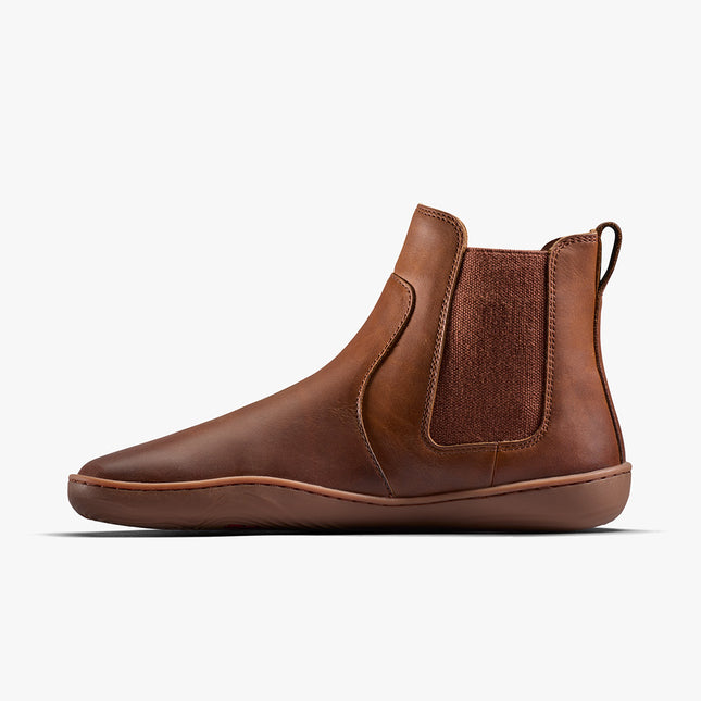 Vivobarefoot Sensus Chelsea Dark Tan Vrouwen