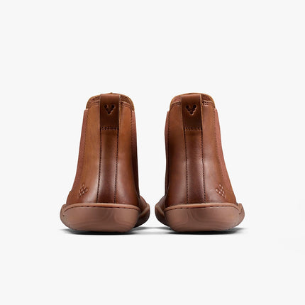 Vivobarefoot Sensus Chelsea Dark Tan Vrouwen