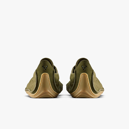 Vivobarefoot Sensus Dark Olive Cracked Leather Mannen