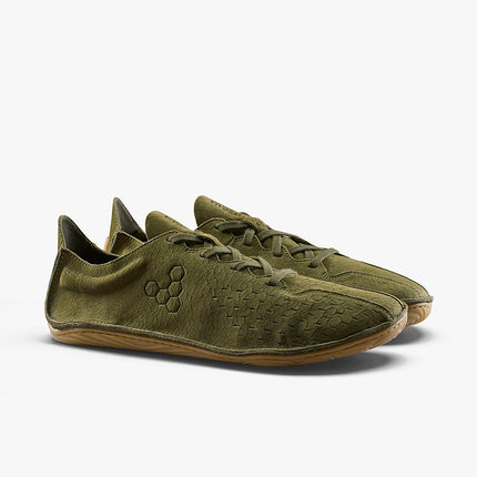 Vivobarefoot Sensus Dark Olive Cracked Leather Mannen