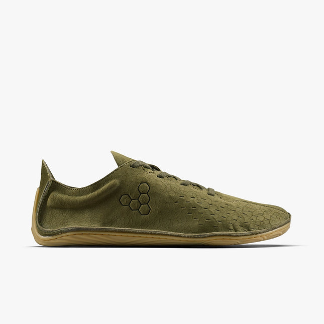 Vivobarefoot Sensus Dark Olive Cracked Leather Mannen
