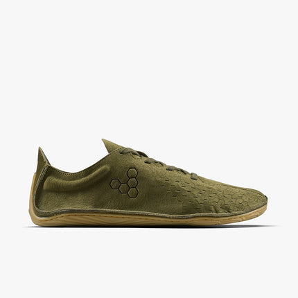 Vivobarefoot Sensus Dark Olive Cracked Leather Mannen