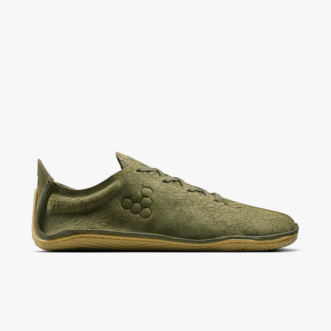Vivobarefoot Sensus II Dark Olive Cracked Leather Mannen