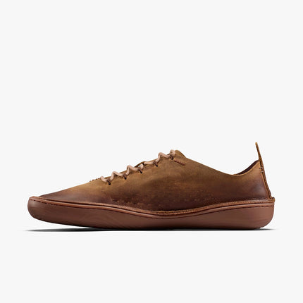 Vivobarefoot Sensus Moc Lace Up Leather Dark Tan Mannen