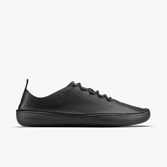 Vivobarefoot Sensus Moc Lace Up Leather Obsidian Mannen