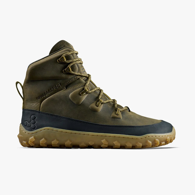 Vivobarefoot Tracker Leather AT II Dark Olive Mannen