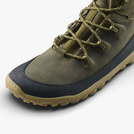 Vivobarefoot Tracker Leather AT II Dark Olive Mannen