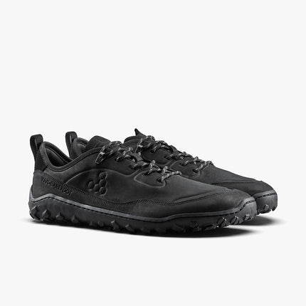 Vivobarefoot Tracker Leather AT Low II Obsidian Mannen
