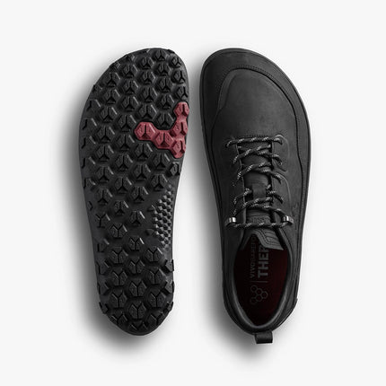 Vivobarefoot Tracker Leather AT Low II Obsidian Mannen