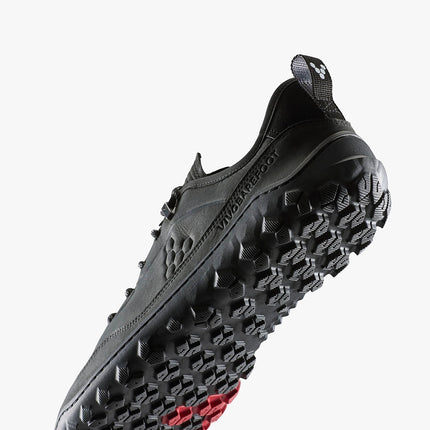 Vivobarefoot Tracker Leather AT Low II Obsidian Vrouwen