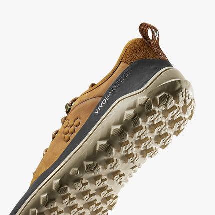 Vivobarefoot Tracker Leather Low Acorn Mannen