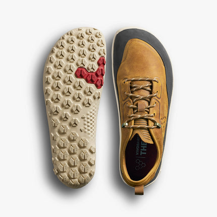 Vivobarefoot Tracker Leather Low Acorn Vrouwen