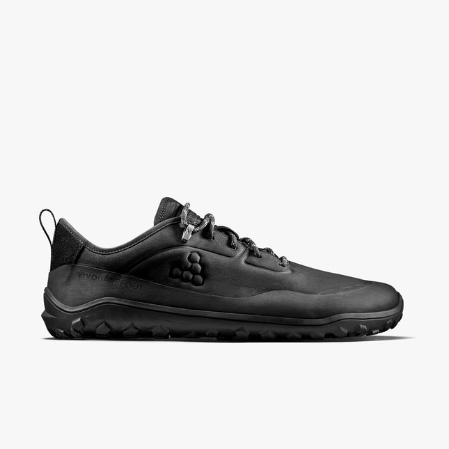 Vivobarefoot Tracker Leather Low Obsidian Vrouwen