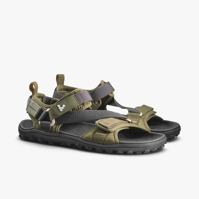 Vivobarefoot Tracker Ora Sandal Dark Olive Mannen