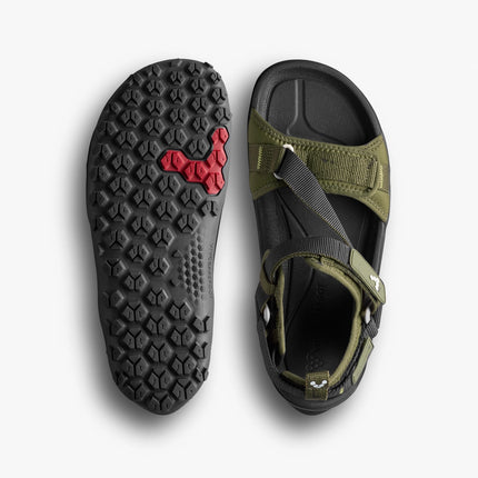 Vivobarefoot Tracker Ora Sandal Dark Olive Mannen