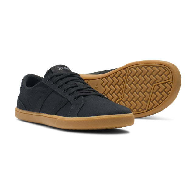 XeroShoes Dillon Canvas Black Gum Vrouwen