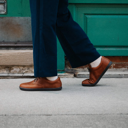 XeroShoes Glenn Dress Brown Mannen