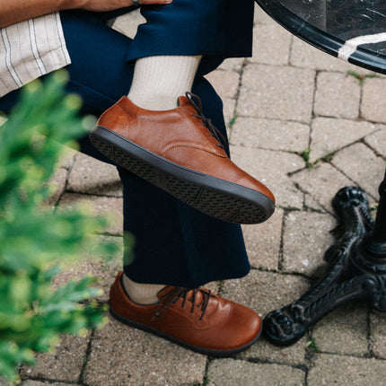 XeroShoes Glenn Dress Brown Mannen