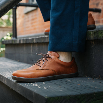 XeroShoes Glenn Dress Brown Mannen