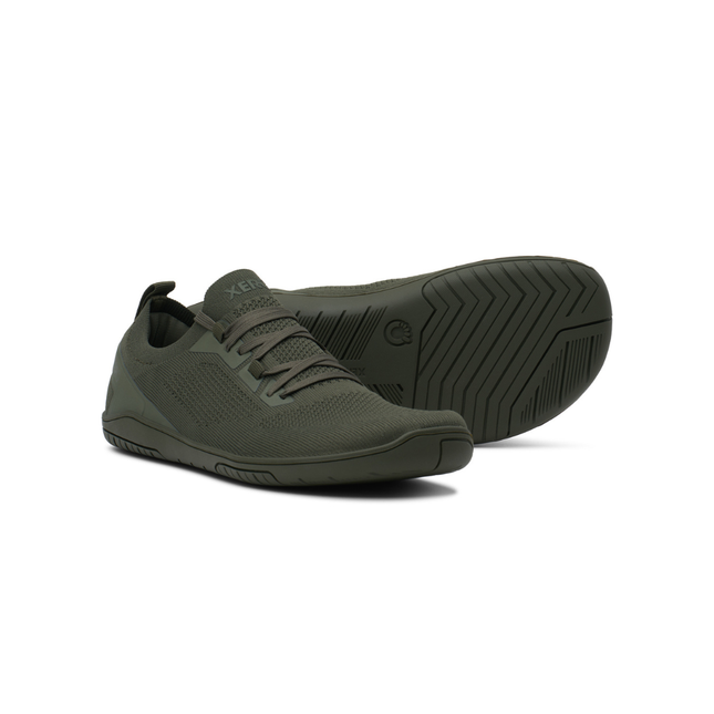 XeroShoes Nexus Knit Army Green Mannen