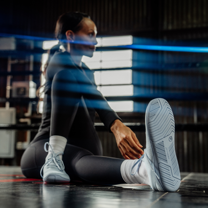 XeroShoes Nexus Knit Sky Blue Vrouwen