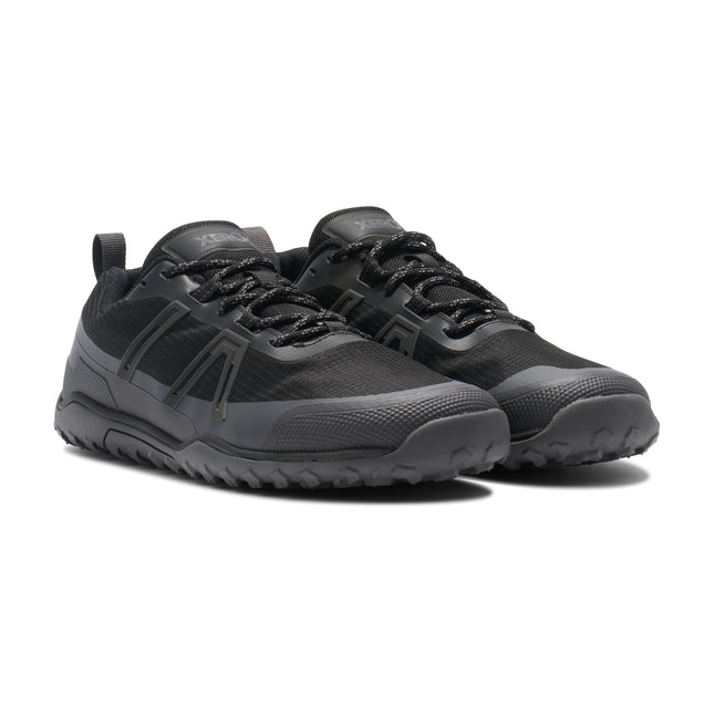 XeroShoes Scrambler Trail Low WP Black Asphalt Mannen