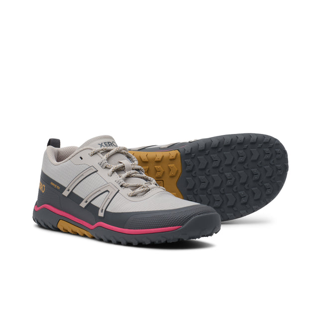 XeroShoes Scrambler Trail Low WP Dove Asphalt Vrouwen