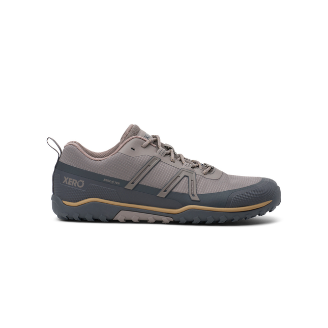 XeroShoes Scrambler Trail Low WP Driftwood Asphalt Mannen