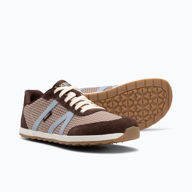 XeroShoes Wynn Chocolate Houndstooth Vrouwen
