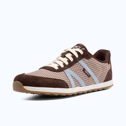 XeroShoes Wynn Chocolate Houndstooth Vrouwen